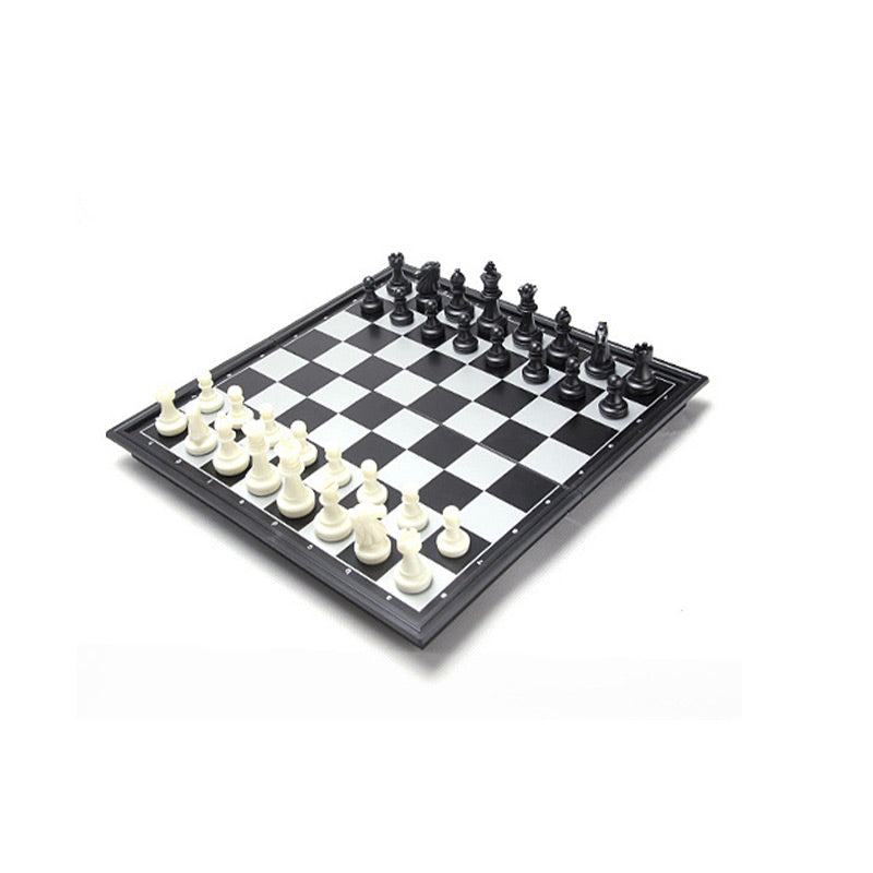 ❄️Sommerfrische 50 % Rabatt!♟️Magnetisches Premium-Schachset mit 32 gewichteten Figuren – klassisches Schachbrett für zu Hause, unterwegs & als Geschenk