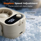 Tragbarer Clip-Ventilator mit Digitalanzeige