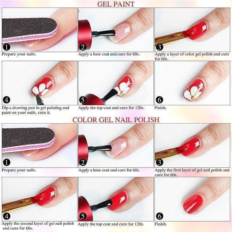 ✨Exquisite Gel-Nagellacke in 37 Farben✨