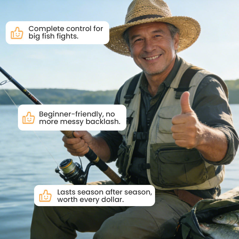 🌀🎣 50% RABATT! Baitrunner-Spinnrolle – Dual-Drag, leise, stabil, für Raubfisch & Friedfisch. 💪