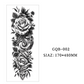 Große temporäre Tattoos für den gesamten Ärmel