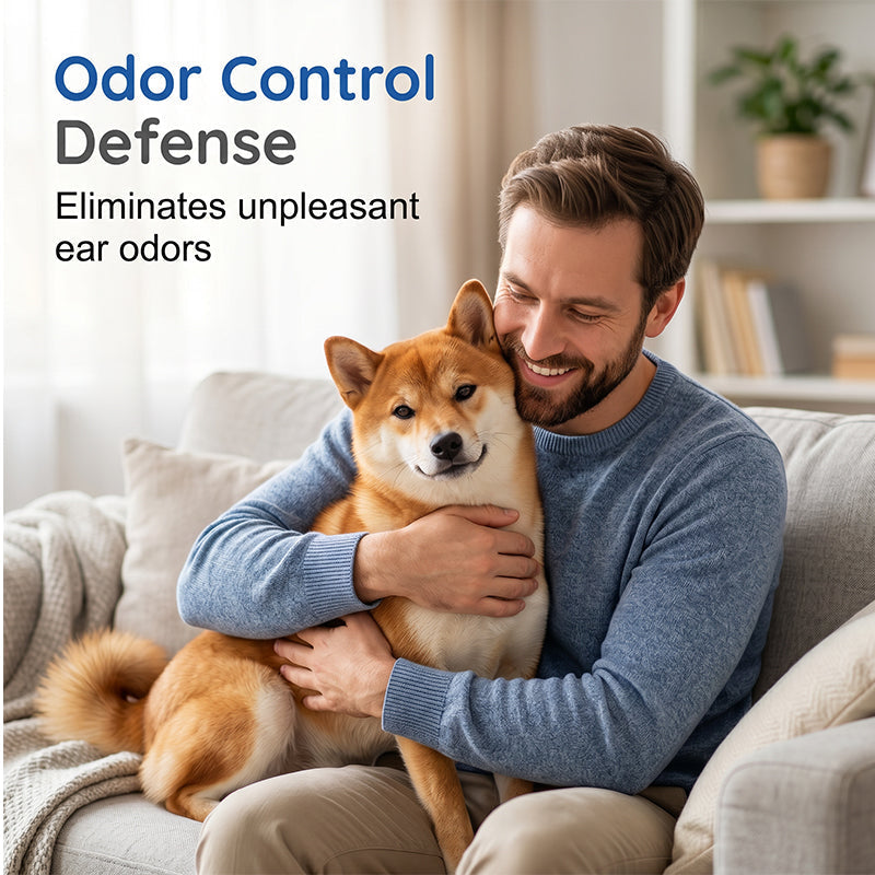 🐶 KAUFE 2, ERHALTE 1 GRATIS! 🐱 Sanfte Tierohrreiniger-Lösung – Sicher & schnell reinigend – Mit flexibler Silikonspitze – ideal für Hunde & Katzen – sanft & effektiv 🧴✨👂