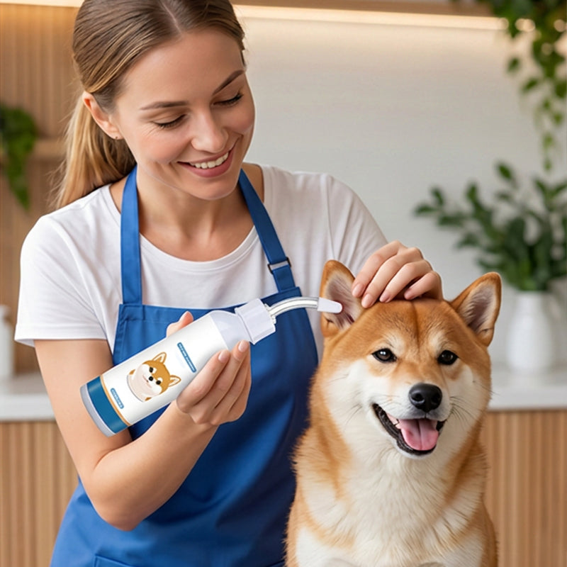 🐶 KAUFE 2, ERHALTE 1 GRATIS! 🐱 Sanfte Tierohrreiniger-Lösung – Sicher & schnell reinigend – Mit flexibler Silikonspitze – ideal für Hunde & Katzen – sanft & effektiv 🧴✨👂