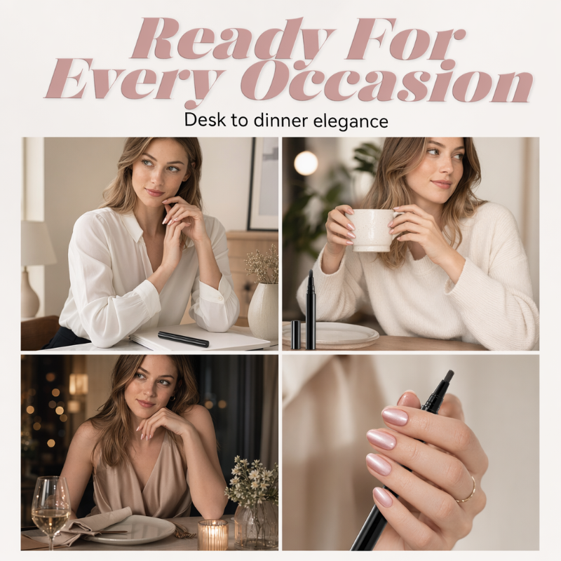 Solid & Cat Eye One-Step Gel Nagellackstift