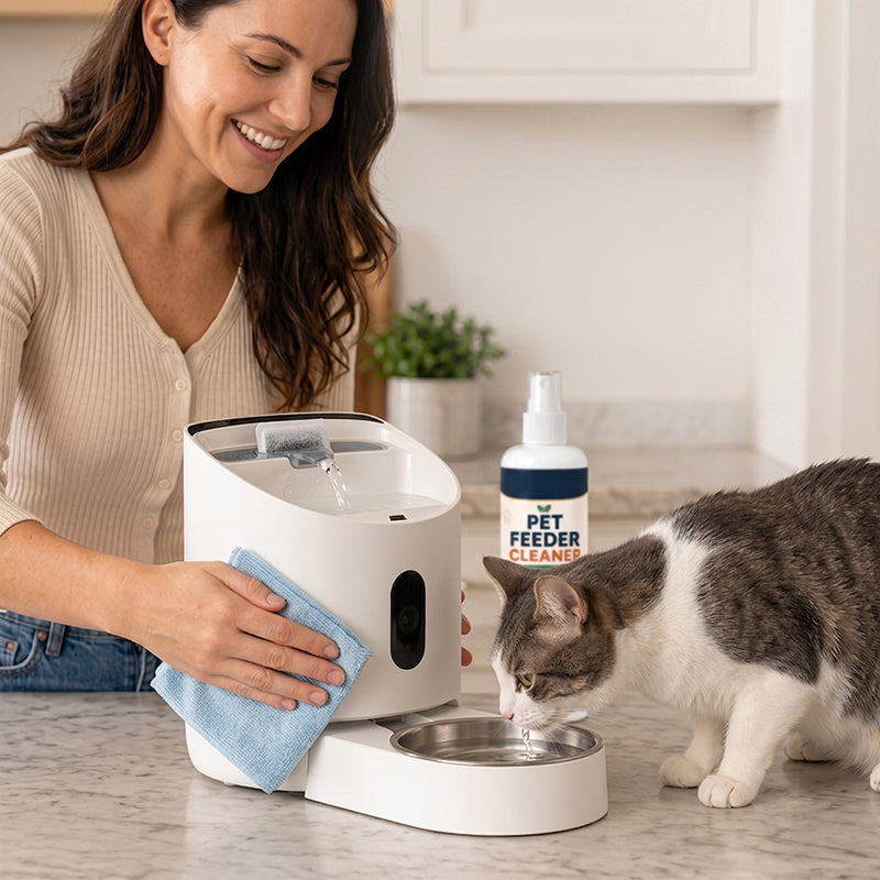 🥳HEISSER SALE 2026🥳💞50.000+ VERKAUFT!👵❤️  Reinigungsspray für Futterautomaten und Reinigungstuch