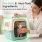 Reinigungsspray für tragbare Katzentransportboxen