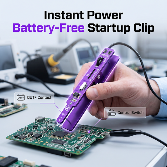 Universeller batterieloser Startclip