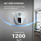 360° geräuschloser Ultraschall-Mäuseabwehrer