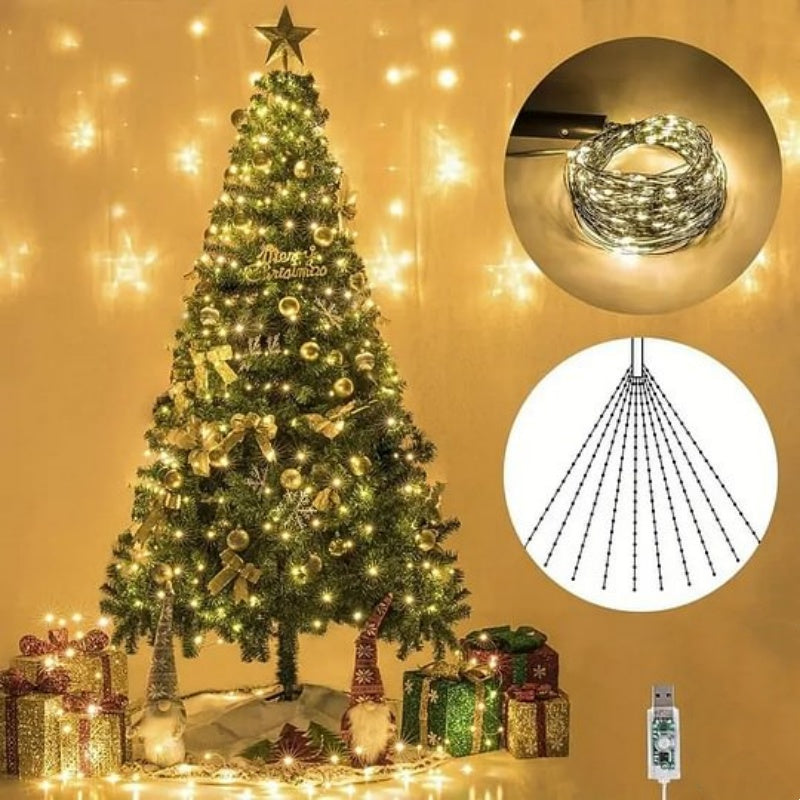 🎅Weihnachts-LED-Glühwürmchen-Lichterkette🔥🔥