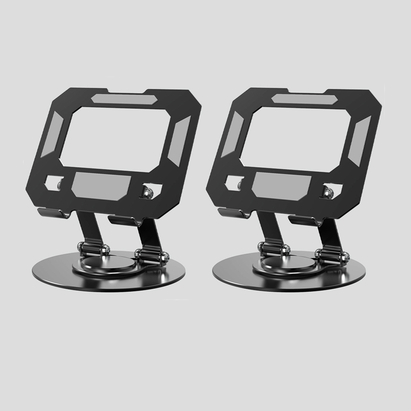 Verstellbarer Tablet-Ständer aus Aluminium mit drehbarem Fuß