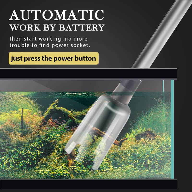 50 % Rabatt 🔥 Elektrischer Aquarienkiesreiniger