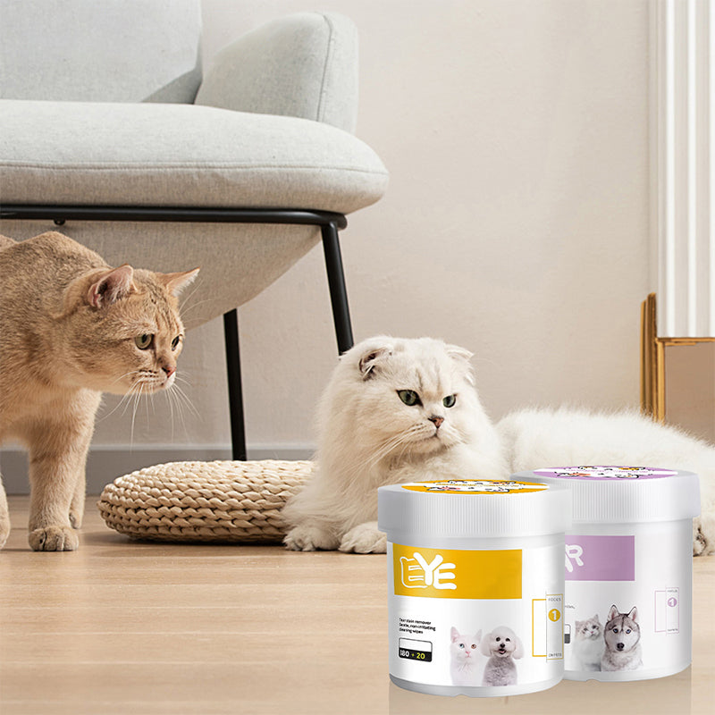 🎉Über 55.000 verkaufte Exemplare 🐾 Natürliche, pflanzliche Augen- und Ohrenreinigungstücher für Haustiere, sanfter Aloe-Entferner für Tränenflecken bei Hunden und Katzen