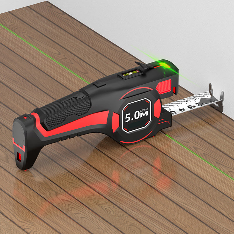2-in-1-Maßband mit Laserführung