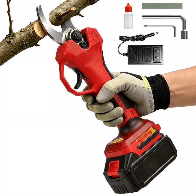 Akkubetriebene elektrische Gartenschere mit bürstenlosem Motor