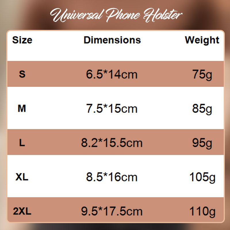 Universelles, stylisches Handyholster