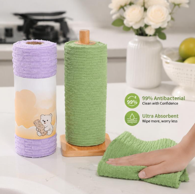 🎉 Aktion 2026 – Über 55.000 Stück verkauft! 🧽 Reißfeste Reinigungstücher – fusselfrei, keine Wasserflecken, super saugfähig, wiederverwendbar, ein Tuch hält eine Woche ✨