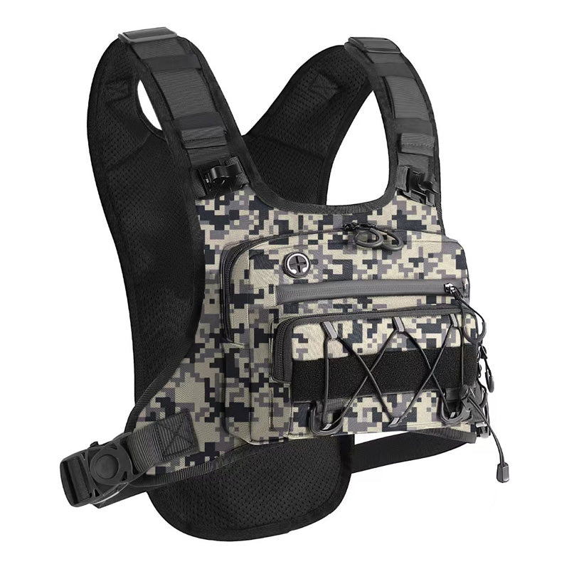 Brusttasche, Trinksystem-kompatible Radweste für Herren