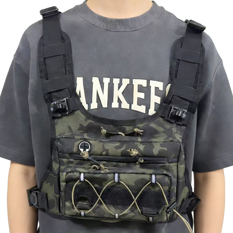 Brusttasche, Trinksystem-kompatible Radweste für Herren