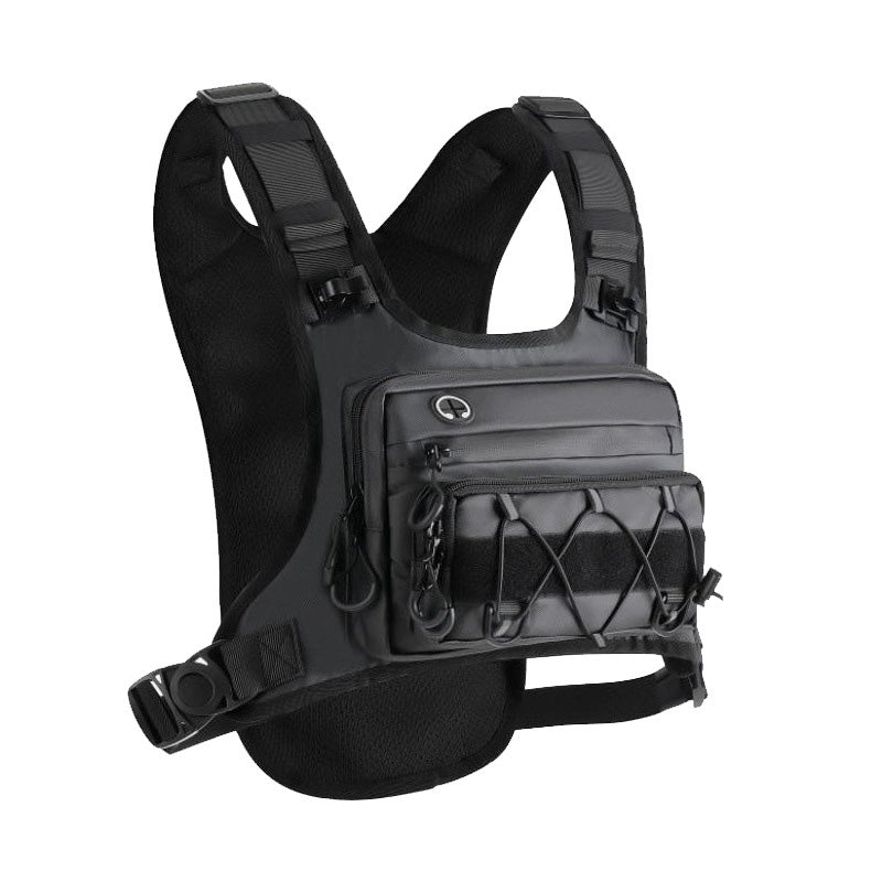 Brusttasche, Trinksystem-kompatible Radweste für Herren
