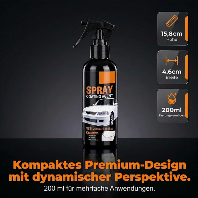 Hydrophobe Glasbeschichtung-Spray mit Nano-Technologie