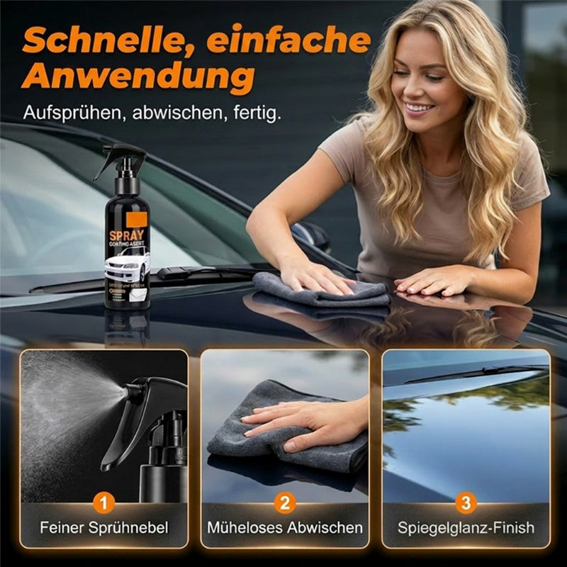 Hydrophobe Glasbeschichtung-Spray mit Nano-Technologie
