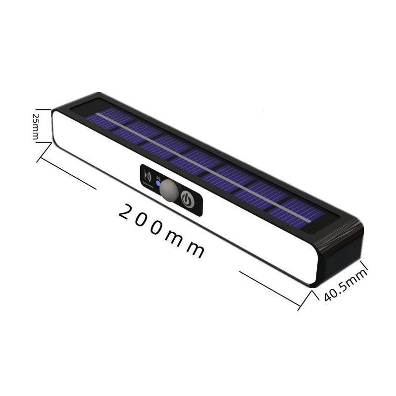 Solar-Clip-Leuchten für den Außenbereich mit Bewegungsmelder