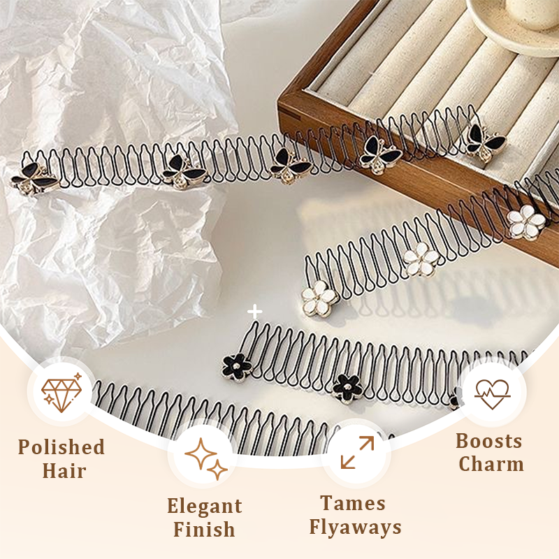 Elegantes, flexibles, unsichtbares Haarband