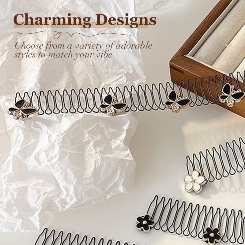 Elegantes, flexibles, unsichtbares Haarband