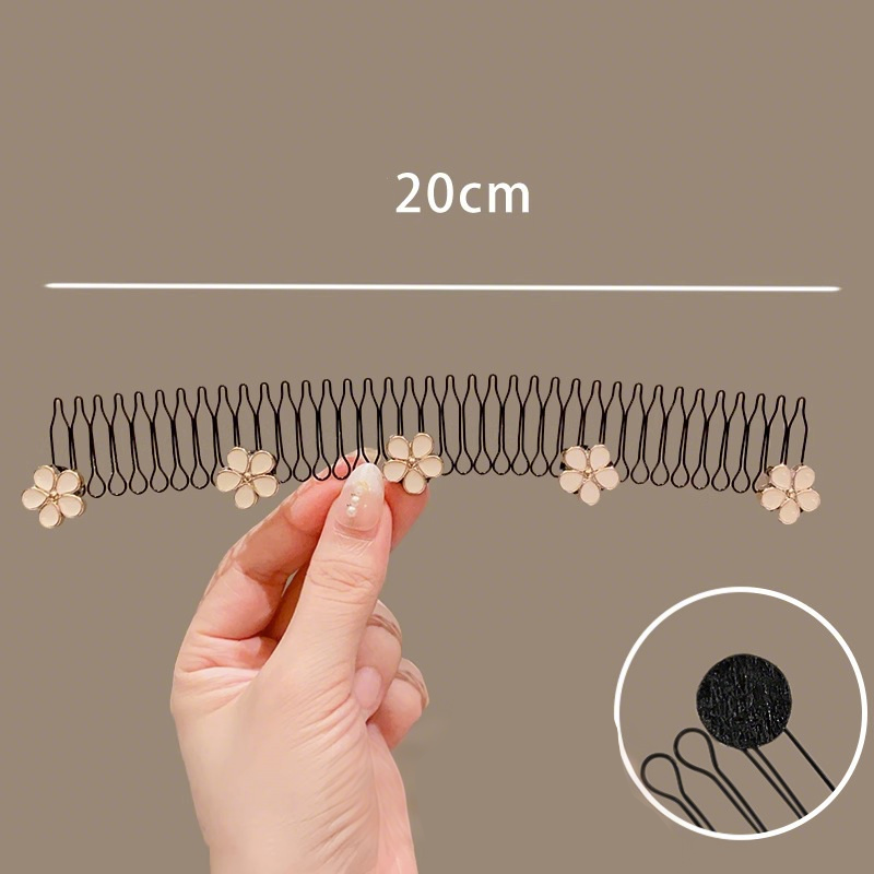 Elegantes, flexibles, unsichtbares Haarband