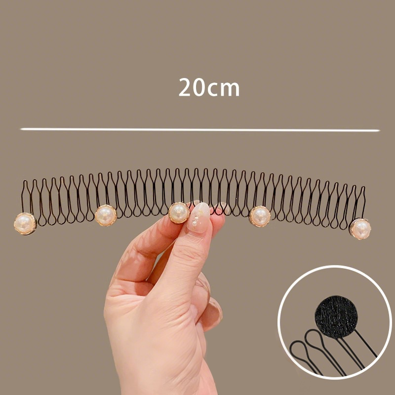 Elegantes, flexibles, unsichtbares Haarband