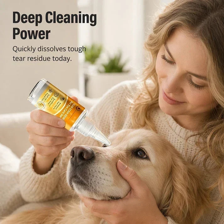 🐶 Jetzt 50 % sparen! ✨ Sanfte Augenpflege für Haustiere – Augenbereich reinigen & Fell pflegen 👀