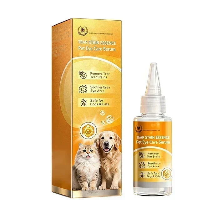 🐶 Jetzt 50 % sparen! ✨ Sanfte Augenpflege für Haustiere – Augenbereich reinigen & Fell pflegen 👀