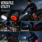🚴💡 USB-aufladbares Fahrradlicht-Set – Helles LED-Licht, USB-aufladbar & einfache Montage – Perfekt für Nachtfahrten & städtisches Pendeln 🚦