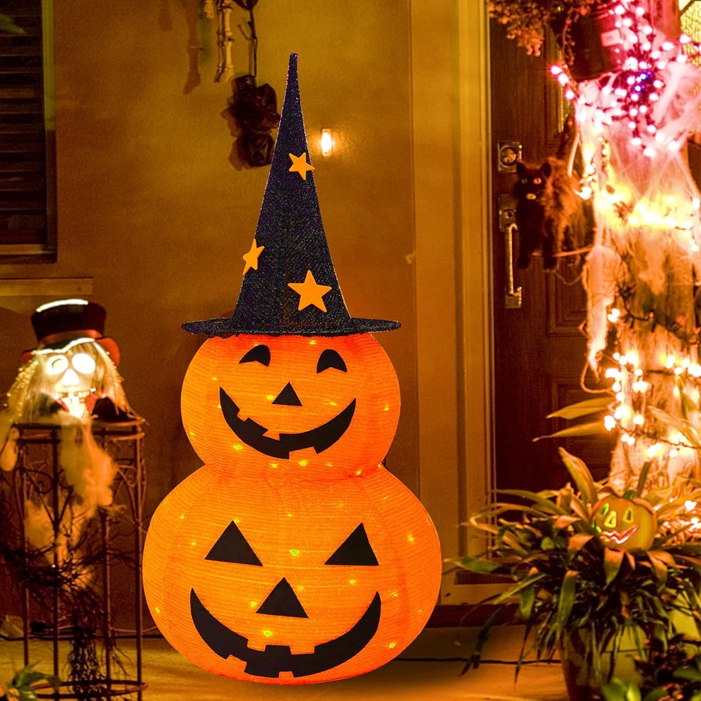 🎃 Sonderangebot: 50 % Rabatt 🎃🎃 Faltbare Halloween-Kürbisdekorationen