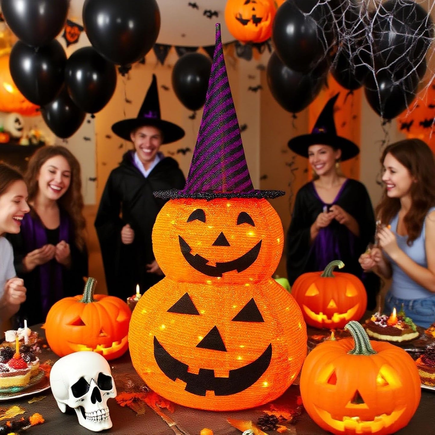 🎃 Sonderangebot: 50 % Rabatt 🎃🎃 Faltbare Halloween-Kürbisdekorationen