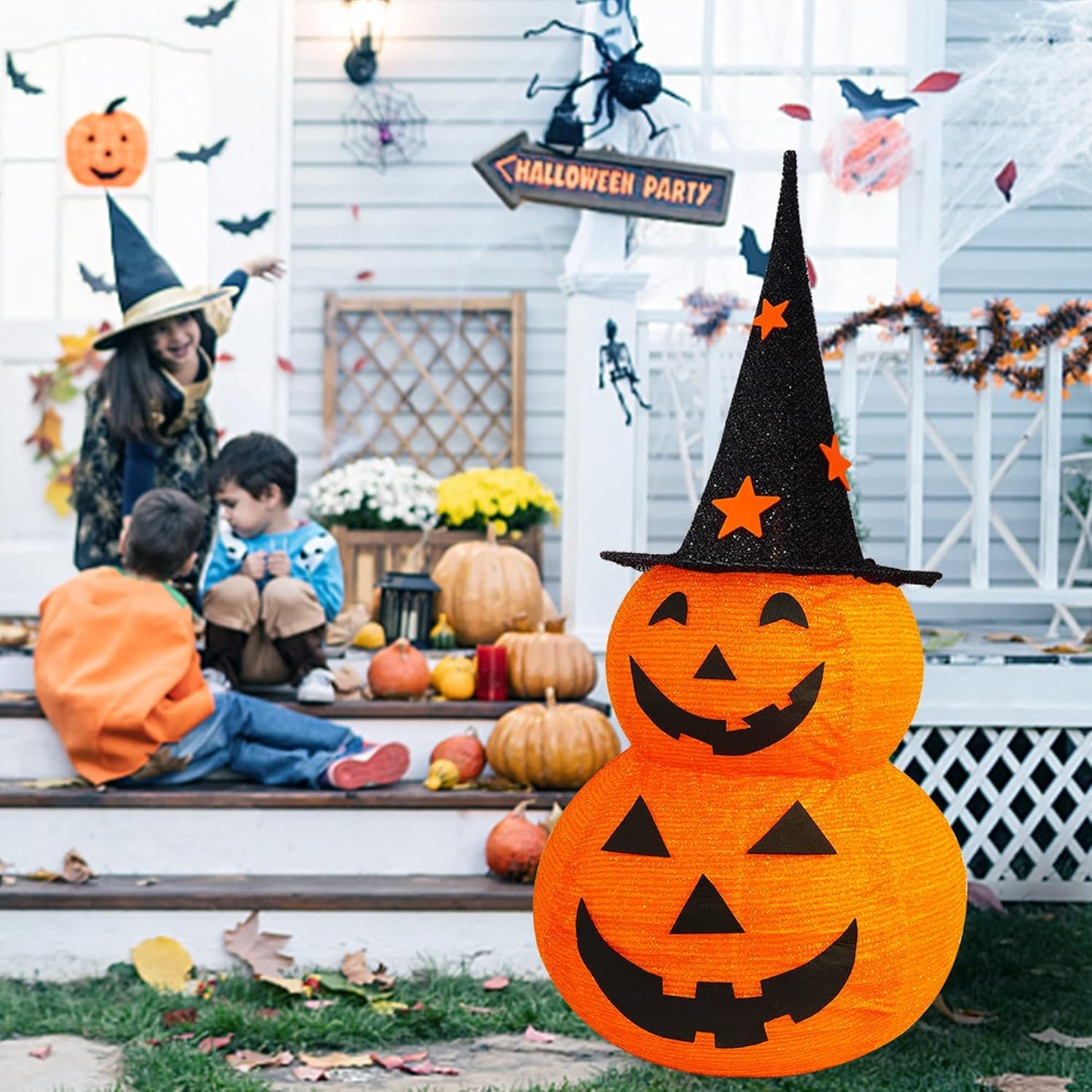 🎃 Sonderangebot: 50 % Rabatt 🎃🎃 Faltbare Halloween-Kürbisdekorationen