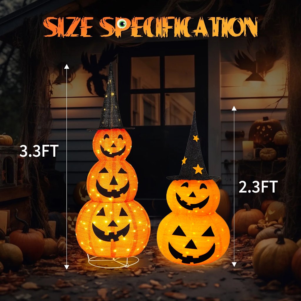 🎃 Sonderangebot: 50 % Rabatt 🎃🎃 Faltbare Halloween-Kürbisdekorationen