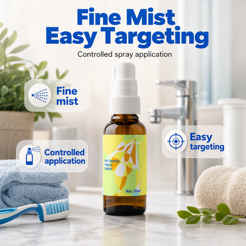 Atemerfrischungsspray für Haustiere