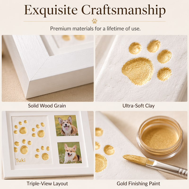 DIY-Set für Babyhand- und -fußabdrücke