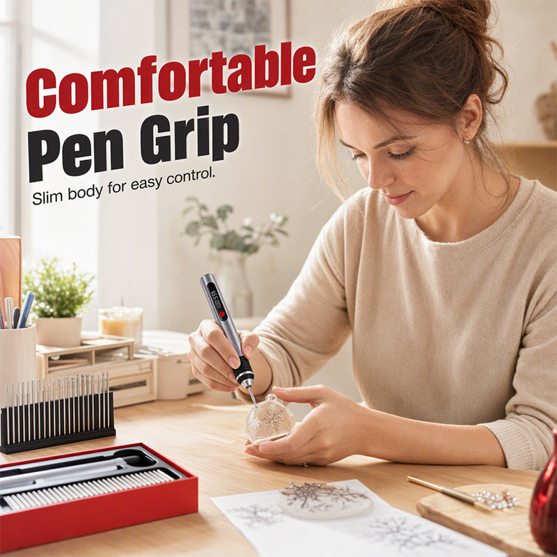Kabelloses, wiederaufladbares Präzisionsgravierstift-Set