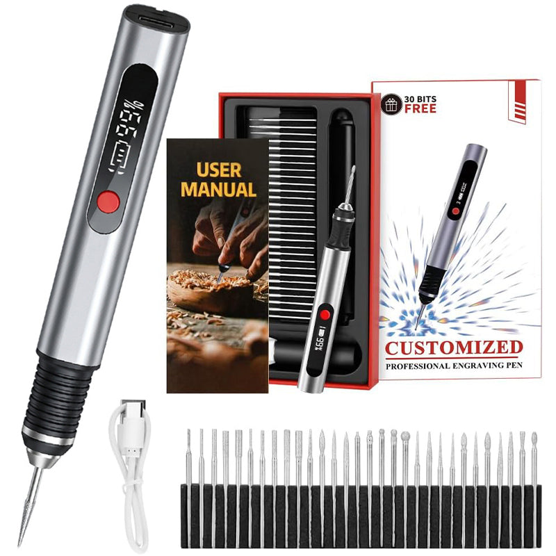 Kabelloses, wiederaufladbares Präzisionsgravierstift-Set