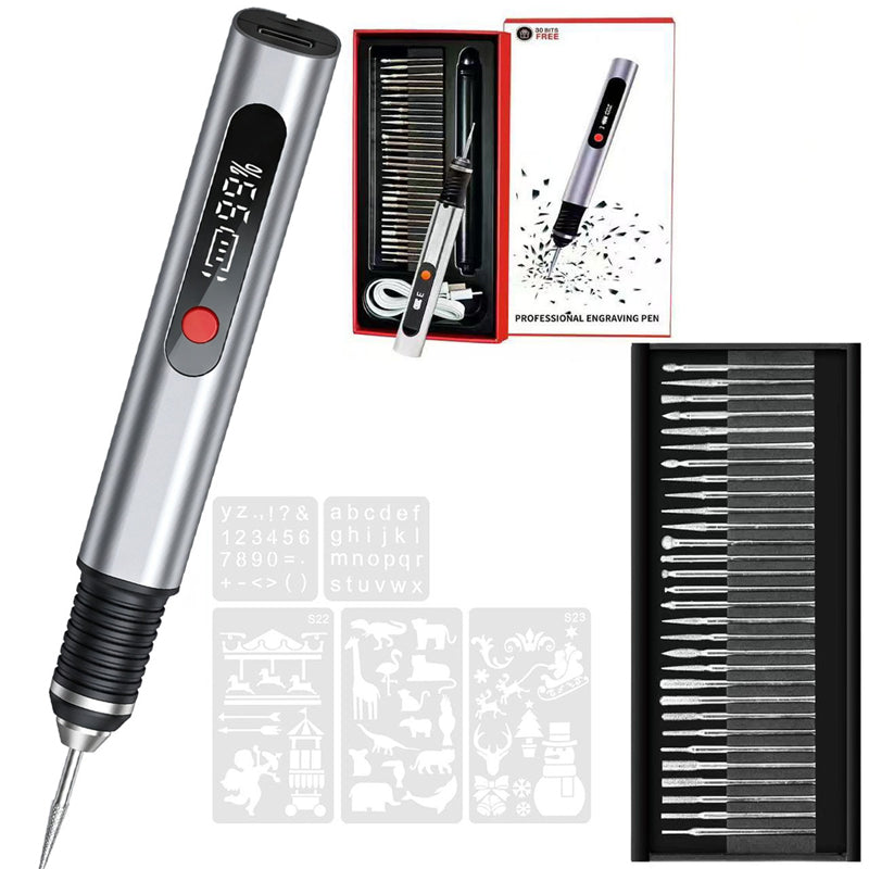 Kabelloses, wiederaufladbares Präzisionsgravierstift-Set