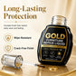Goldene Möbelreparaturfarbe