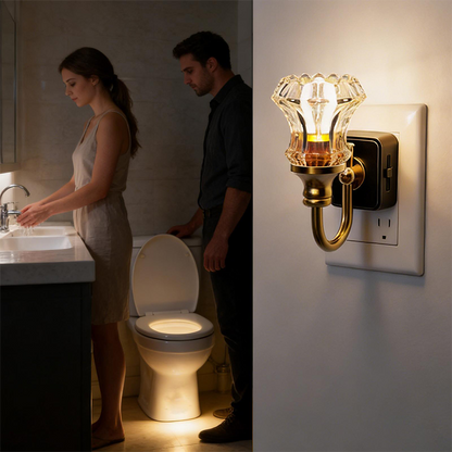 Vintage LED-Nachtlicht zum Einstecken