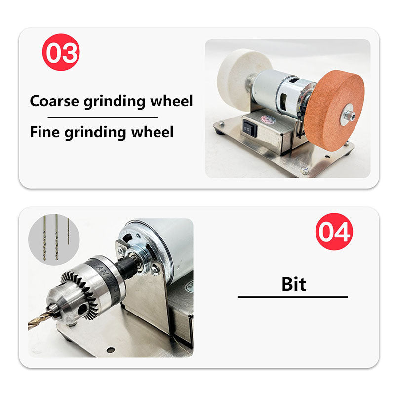 Multifunktionale, kleine, neue, elektrische Tischschleifmaschine