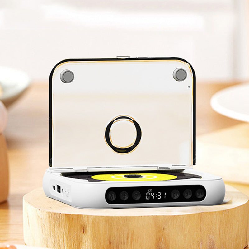 💿50 % RABATT | Retro-CD-Player mit Bluetooth 5.3 – verlustfreier, klarer Klang, wiederaufladbarer Akku mit 2000 mAh, spielt alle CDs und MP3-Discs ab!