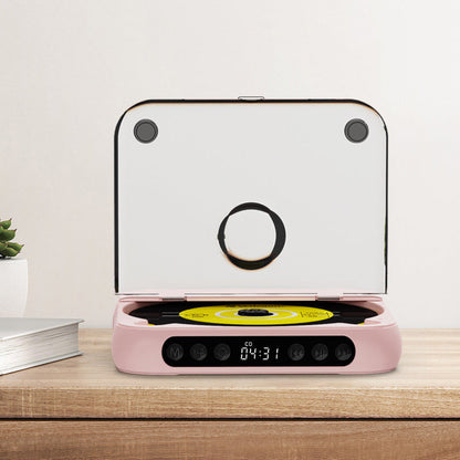 💿50 % RABATT | Retro-CD-Player mit Bluetooth 5.3 – verlustfreier, klarer Klang, wiederaufladbarer Akku mit 2000 mAh, spielt alle CDs und MP3-Discs ab!