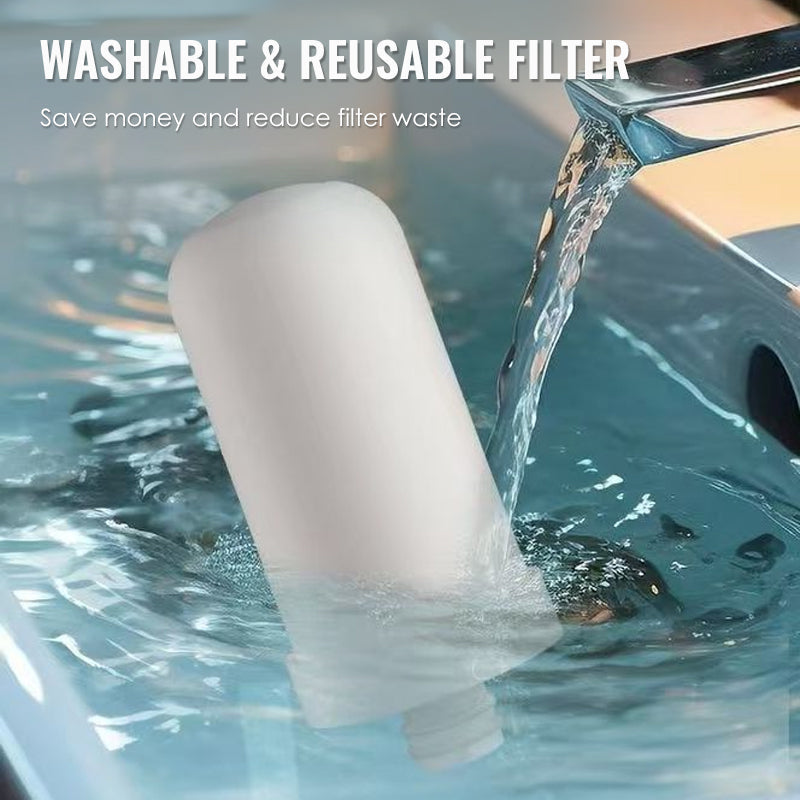 360° drehbarer Wasserhahn-Wasserfilter