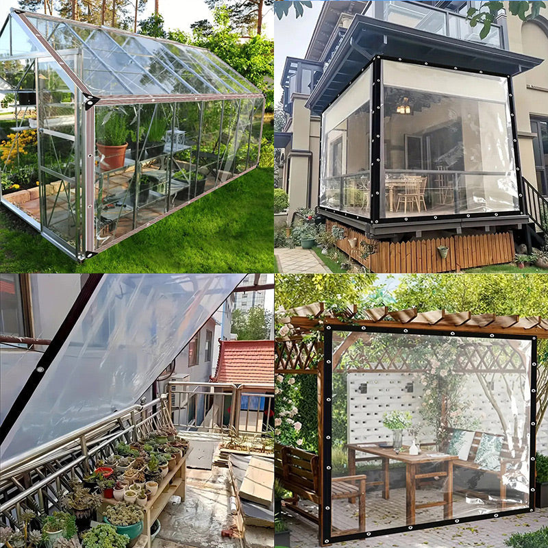 Transparentes, wasserdichtes und isoliertes Tarp für hohe Beanspruchung