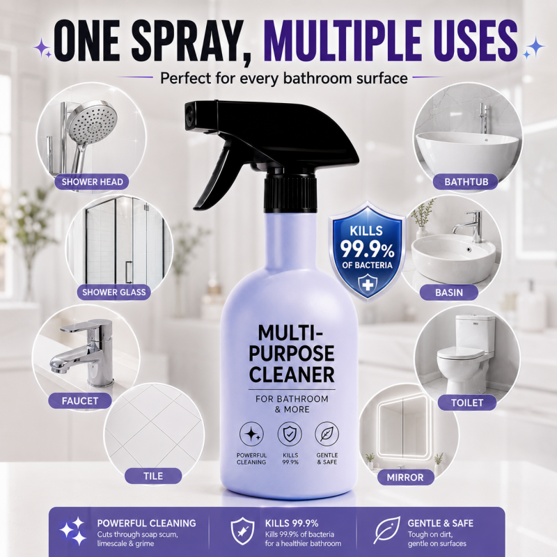 Mehrzweck-Reinigungsspray mit Backpulver